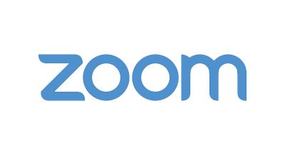 Zoom blue letter company logo